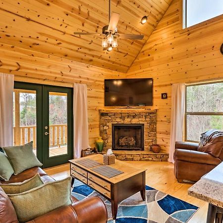 Cozy Mtn Cabin Spacious Deck And Forest Views! Murphy Kültér fotó