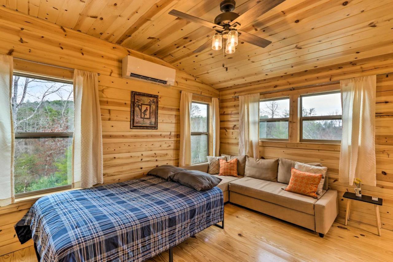 Cozy Mtn Cabin Spacious Deck And Forest Views! Murphy Kültér fotó